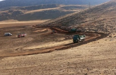Zirin G&ouml;l&uuml;'nde taşkın ve kuruma riskine karşı &ccedil;alışma yapıldı