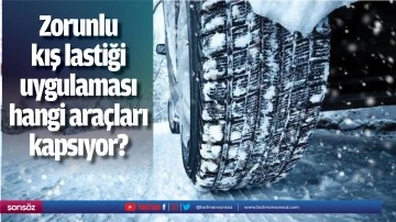 Zorunlu kış lastiği uygulaması hangi ara&ccedil;ları kapsıyor?