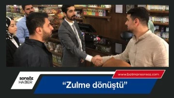 &ldquo;Zulme d&ouml;n&uuml;şt&uuml;&rdquo;