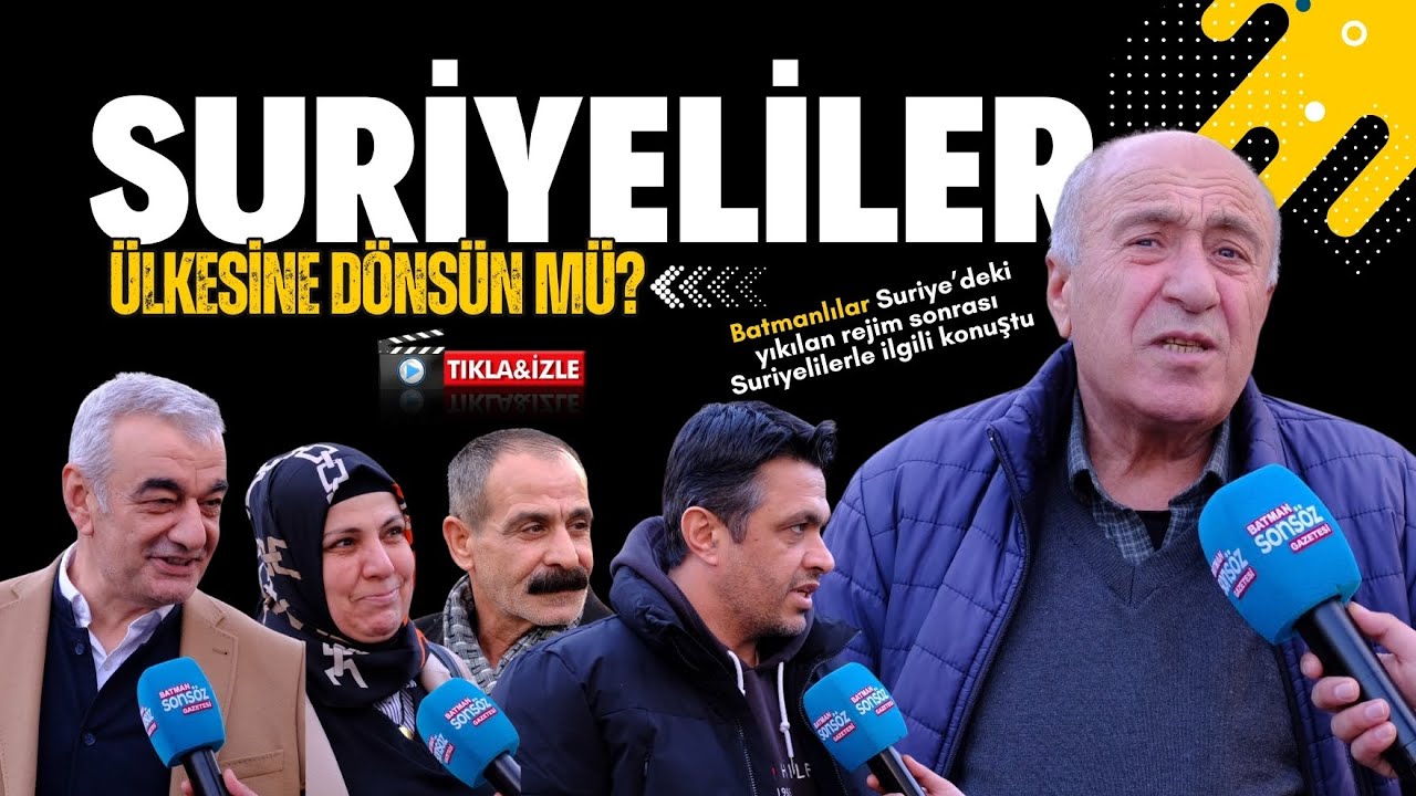Suriyeliler &uuml;lkesine d&ouml;ns&uuml;n m&uuml;?