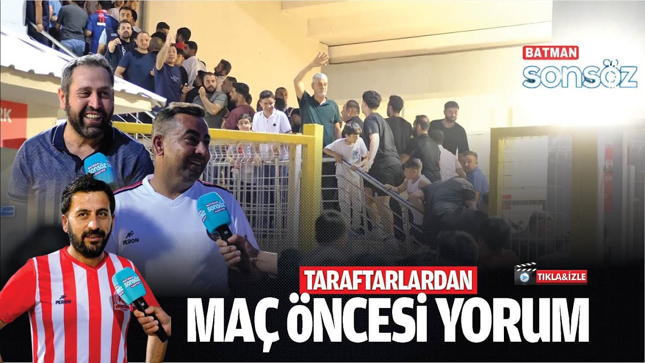 Taraftarlardan ma&ccedil; &ouml;ncesi yorum