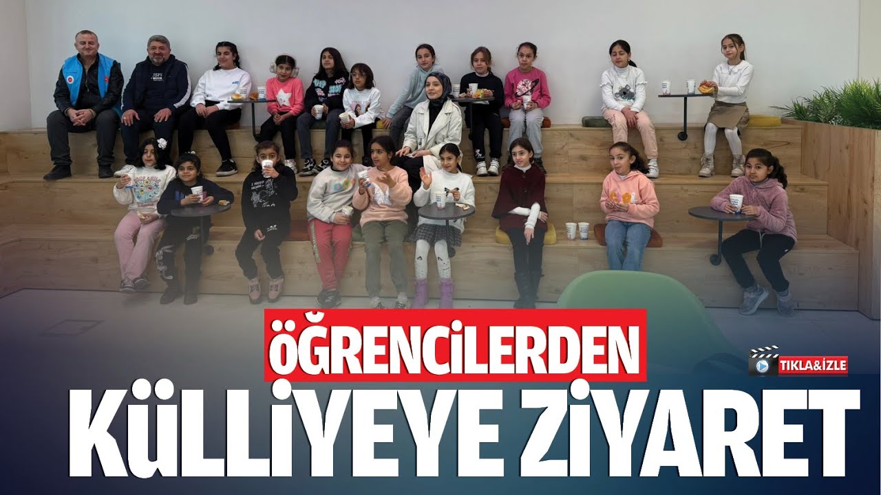 &Ouml;ğrencilerden k&uuml;lliyeye ziyaret