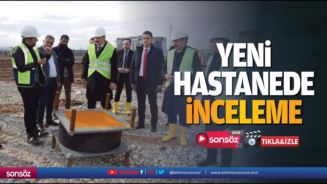 Yeni Hastanede İnceleme&hellip;