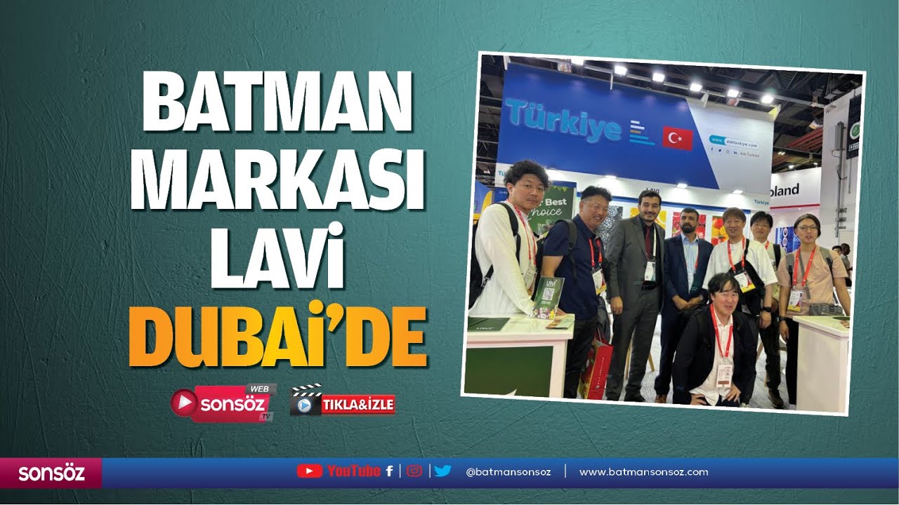 Batman markası Lavi, Dubai&rsquo;de