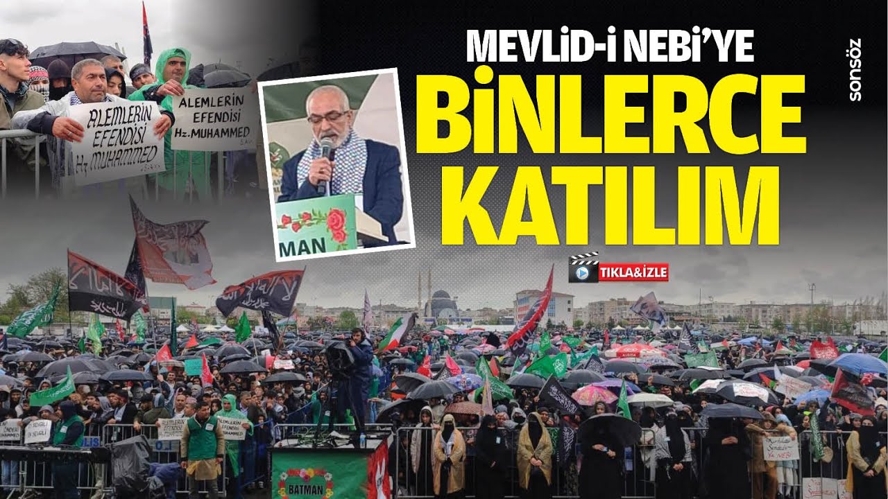 Mevlid-i Nebi&rsquo;ye binlerce katılım&hellip;
