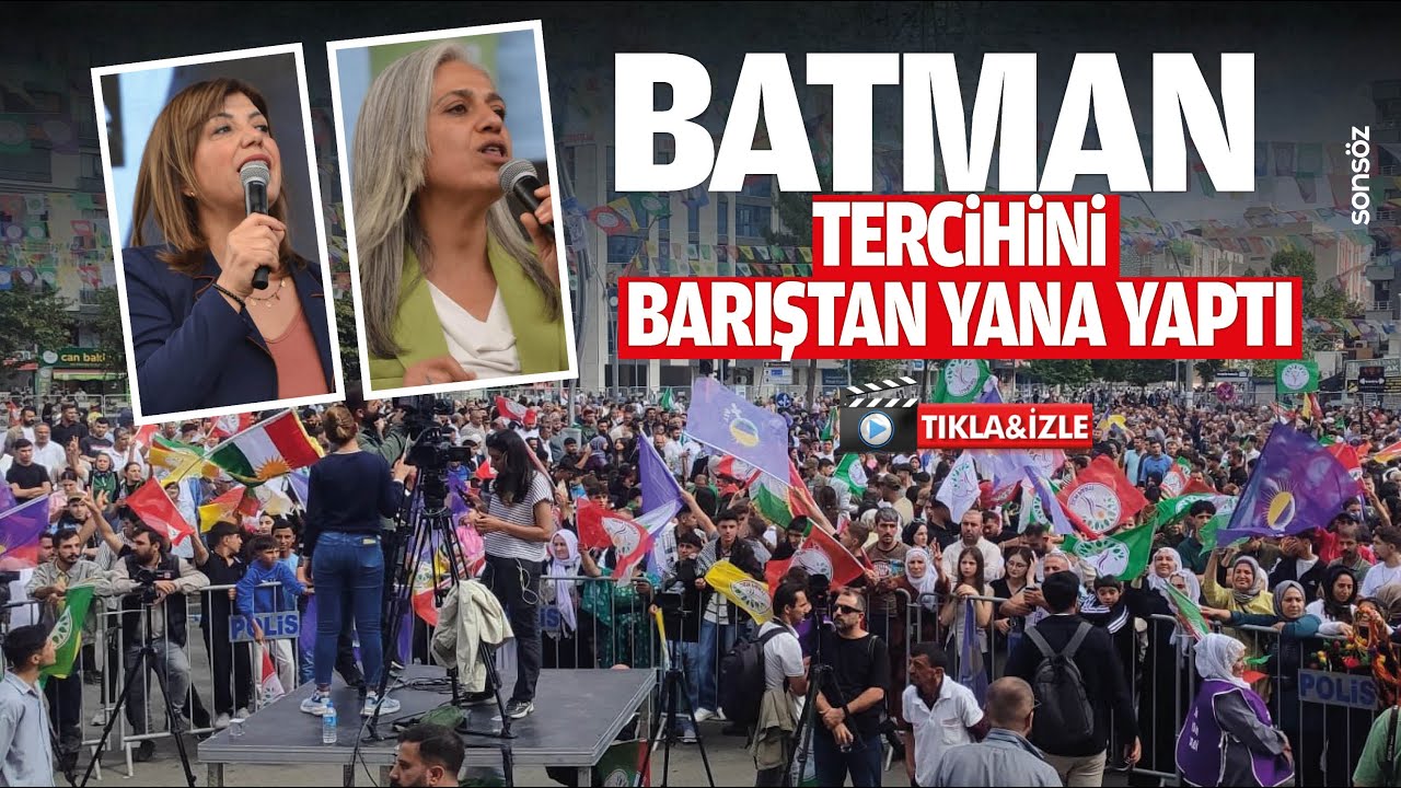 Batman, tercihini barıştan yana yaptı
