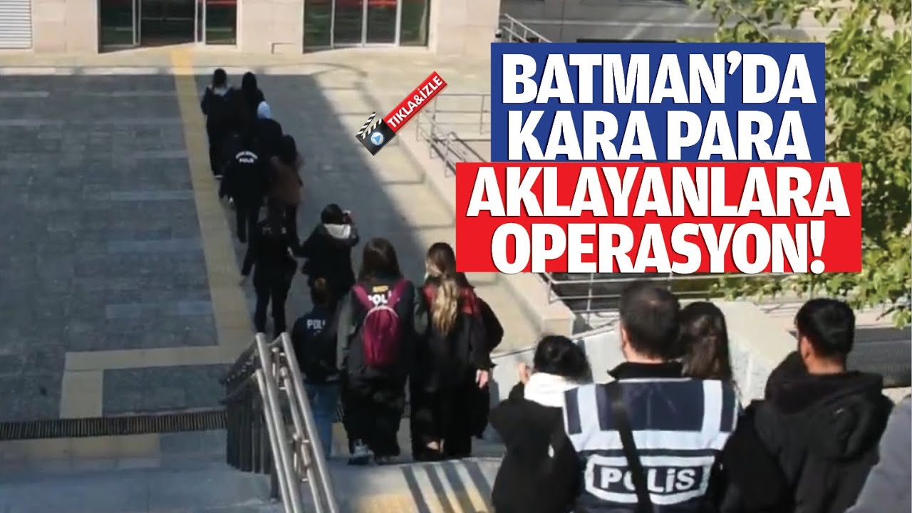 Batman&rsquo;da kara para aklayanlara operasyon!