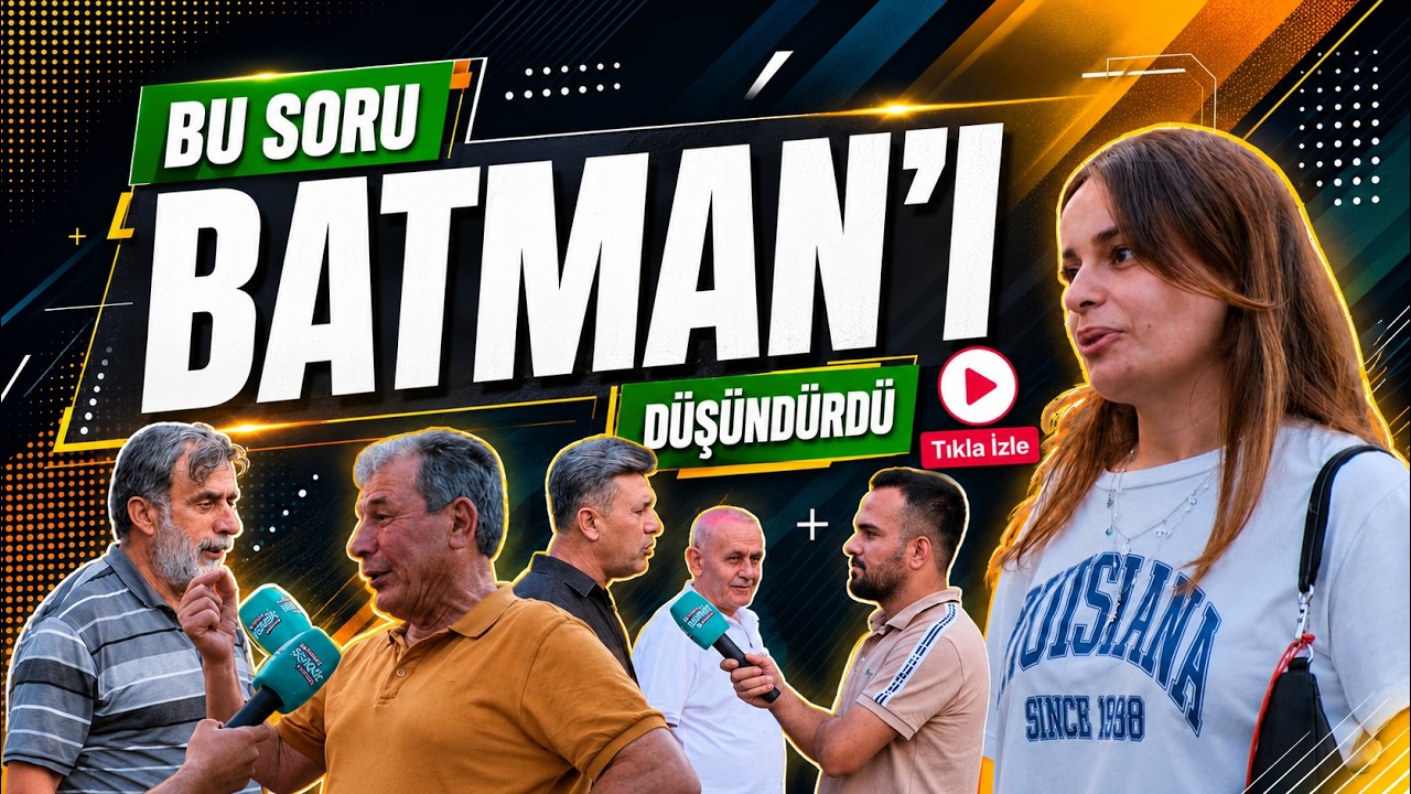 Bu soru Batman'ı d&uuml;ş&uuml;nd&uuml;rd&uuml;