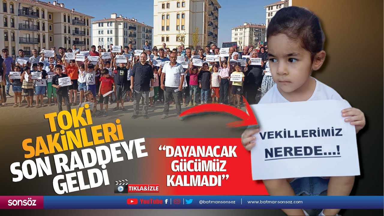 TOKİ sakinleri son raddeye geldi; "Dayanacak g&uuml;c&uuml;m&uuml;z kalmadı"