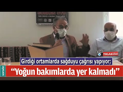 Başkan Ekmen'den  sağduyu &ccedil;ağrısı &ldquo;Yoğun bakımlarda yer kalmadı&rdquo;