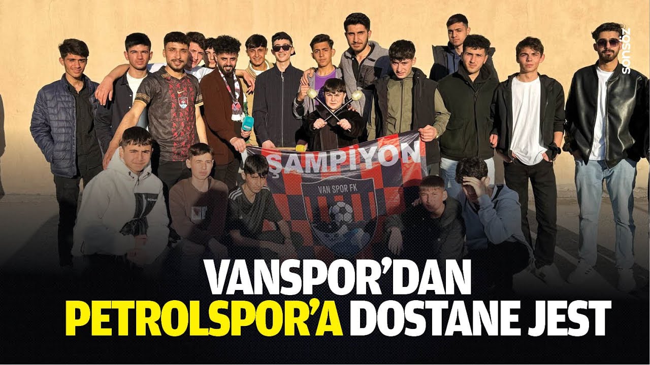 Vanspor&rsquo;dan Petrolspor'a dostane jest