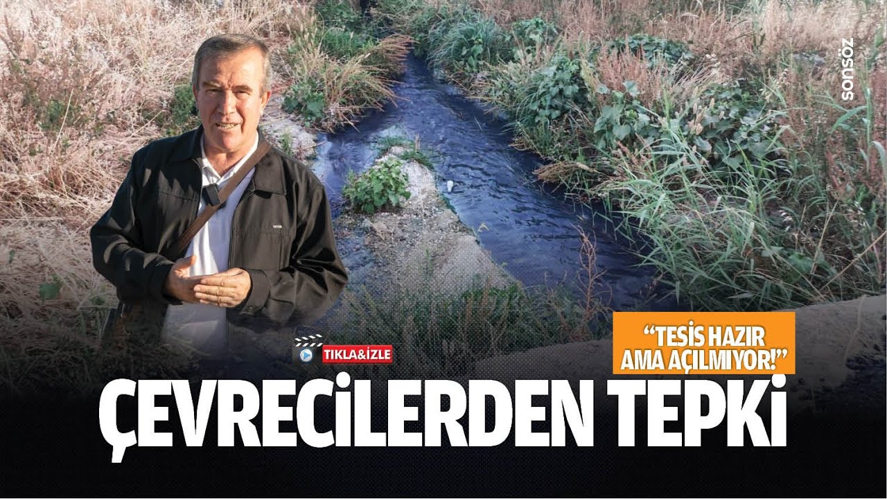 &Ccedil;evrecilerden tepki; "Tesis hazır ama a&ccedil;ılmıyor!"