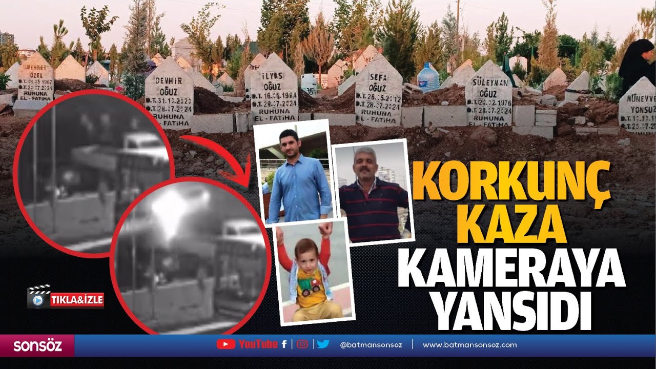 Korkun&ccedil; kaza kameraya yansıdı