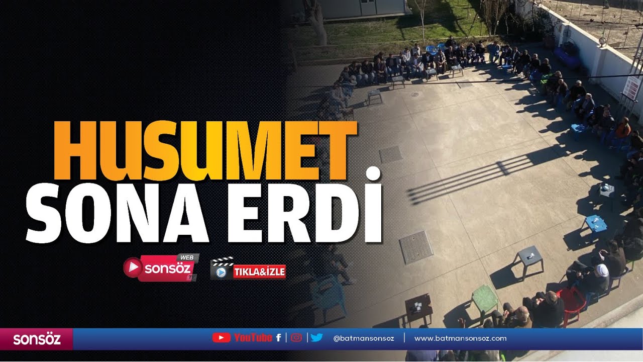 Husumet sona erdi