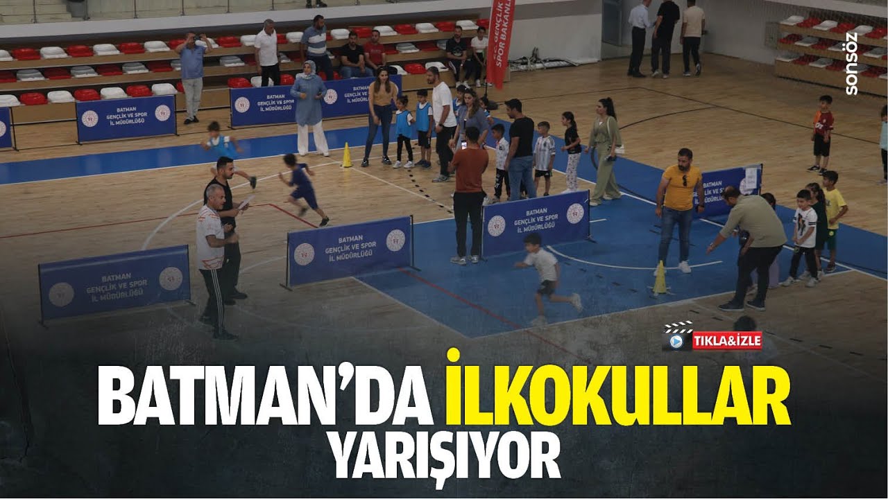Batman'da ilkokullar yarışıyor