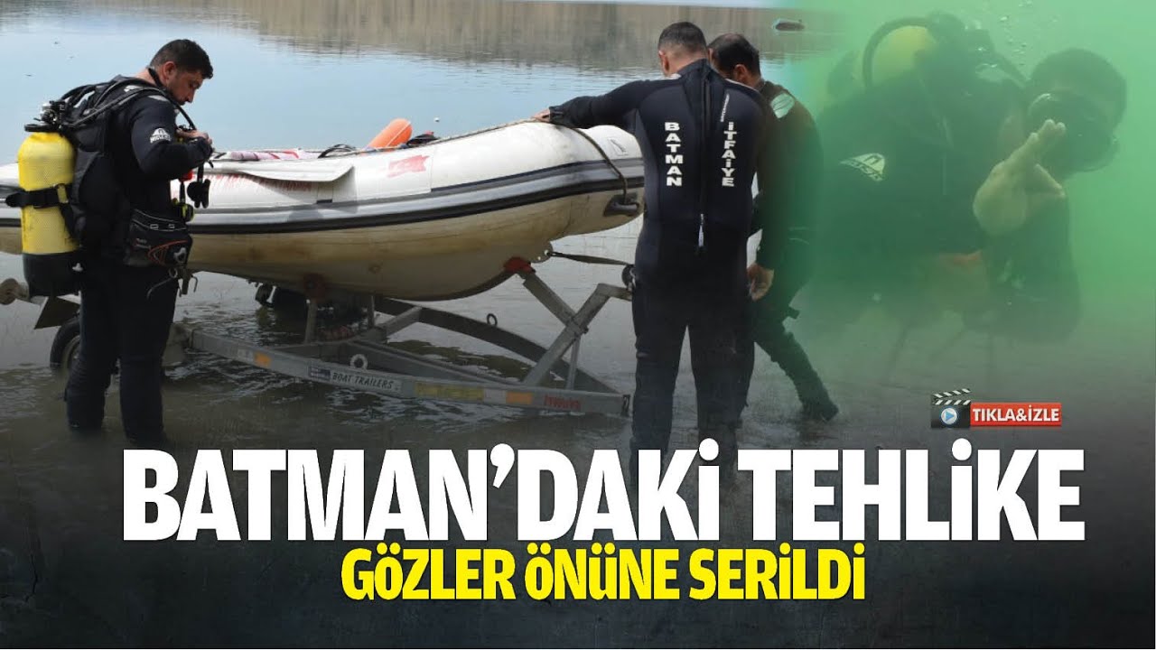 Batman&rsquo;daki tehlike g&ouml;zler &ouml;n&uuml;ne serildi