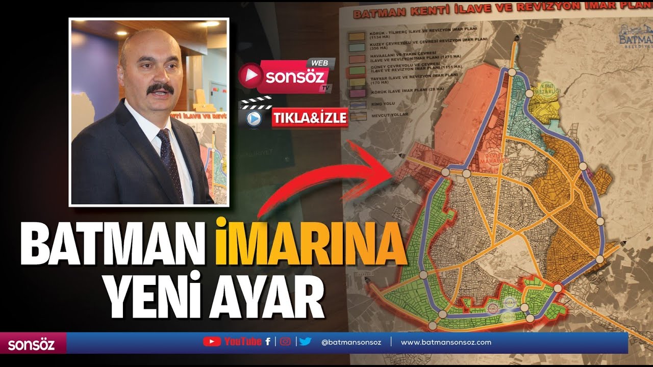 Batman imarına yeni ayar