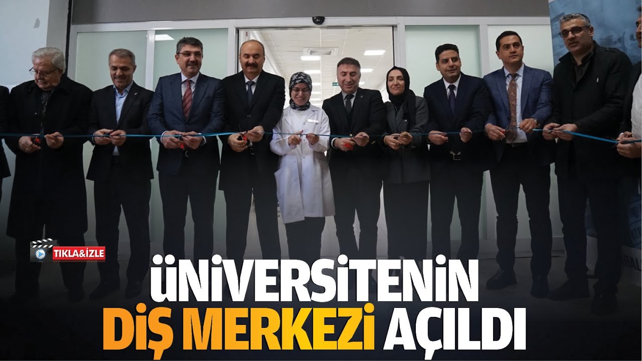 &Uuml;niversitenin Diş Merkezi a&ccedil;ıldı