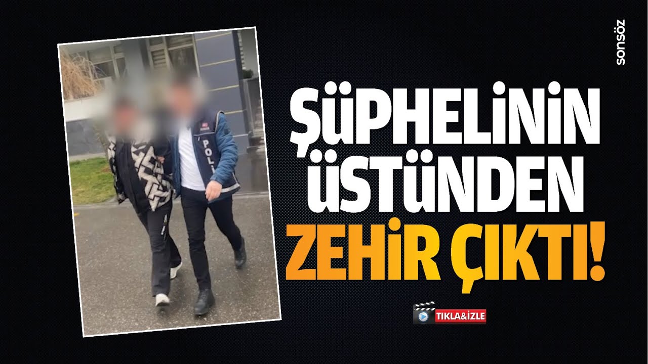 Ş&uuml;phelinin &uuml;st&uuml;nden zehir &ccedil;ıktı!