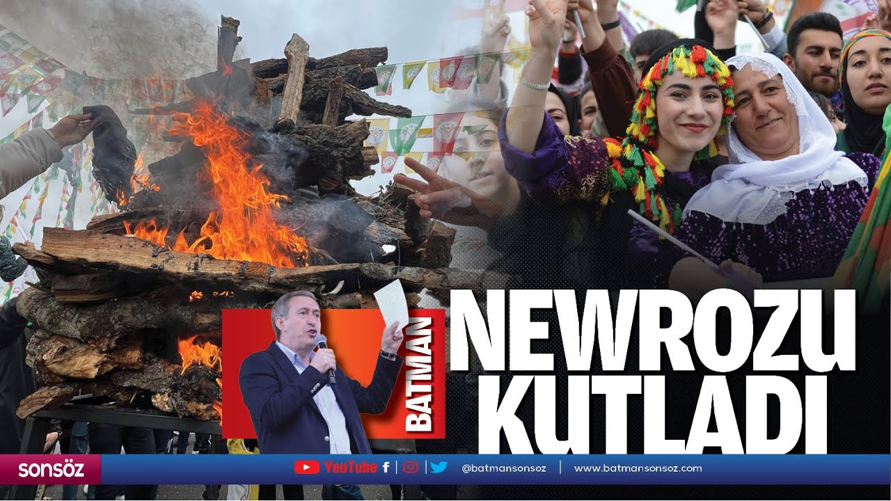 Batman, newrozu kutladı