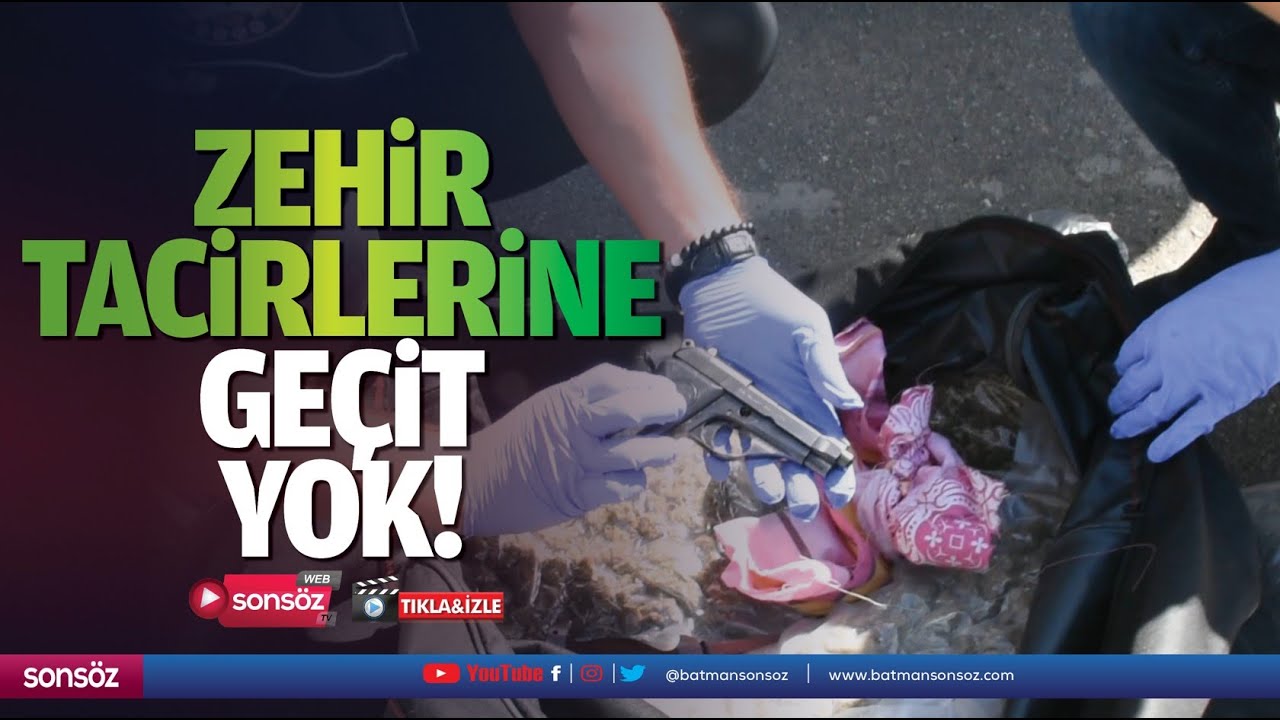 Zehir tacirlerine ge&ccedil;it yok!