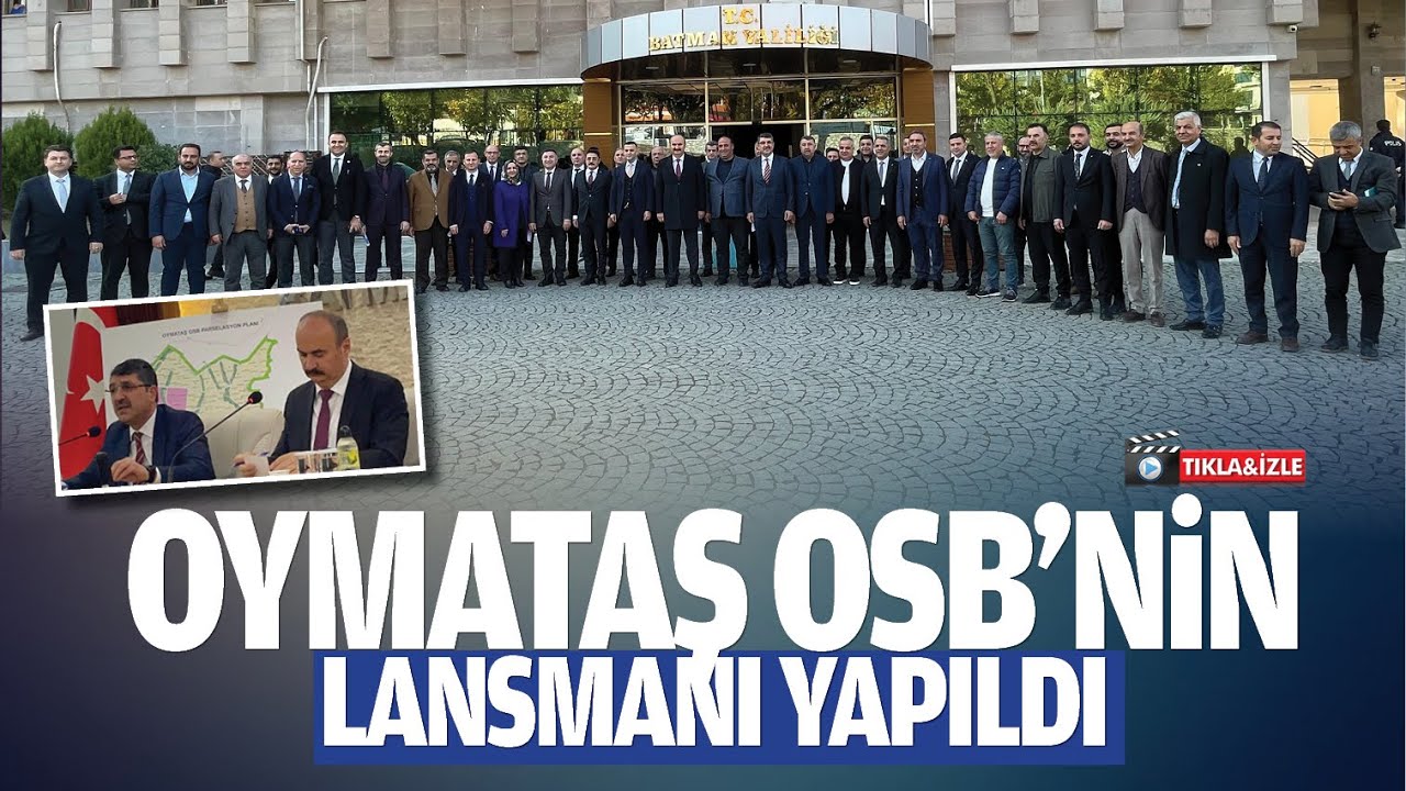 Oymataş OSB&rsquo;nin lansmanı yapıldı