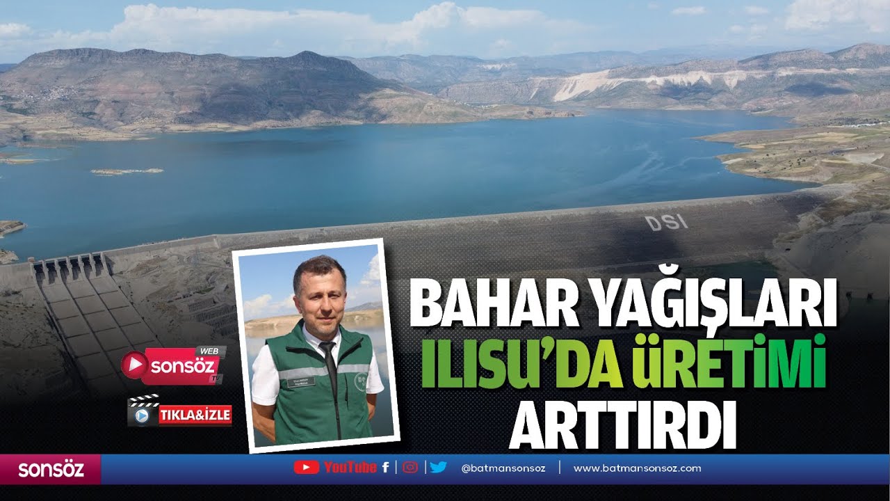 Bahar yağışları, Ilısu&rsquo;da &uuml;retimi arttırdı