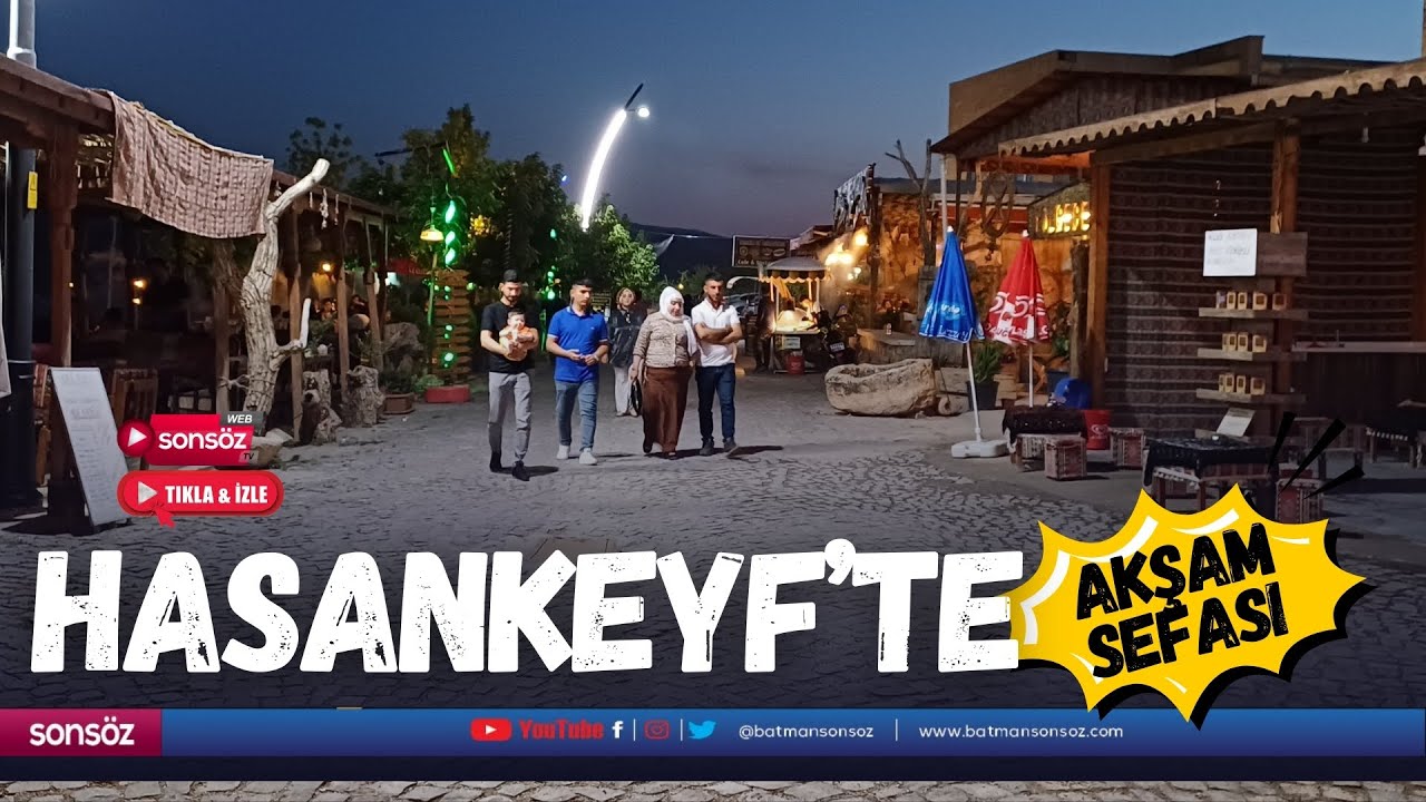 Hasankeyf&rsquo;te akşam sefası&hellip;