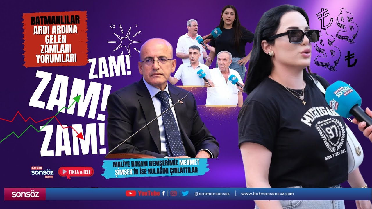 Batmanlılar art arda gelen zamları yorumları