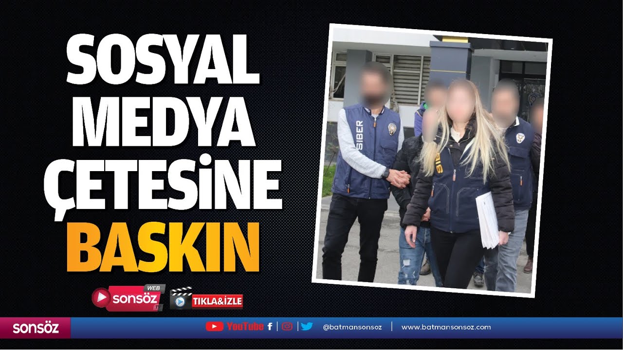 Sosyal medya &ccedil;etesine baskın