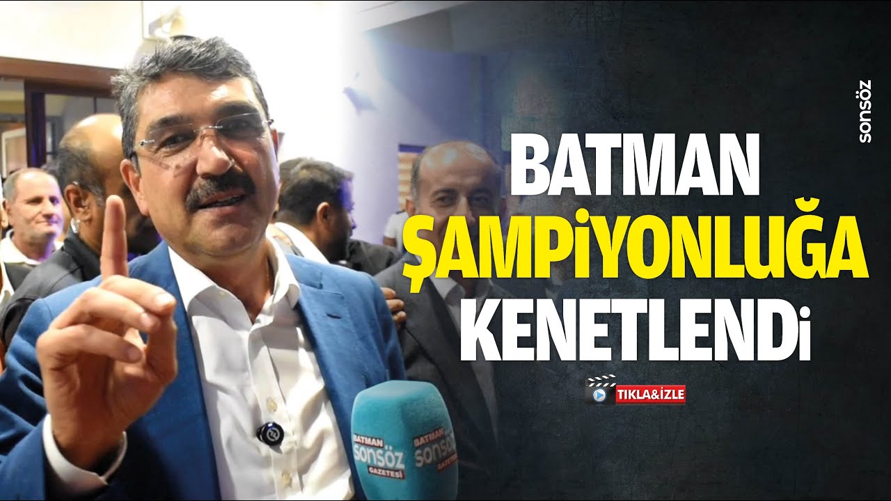Batman, şampiyonluğa kenetlendi