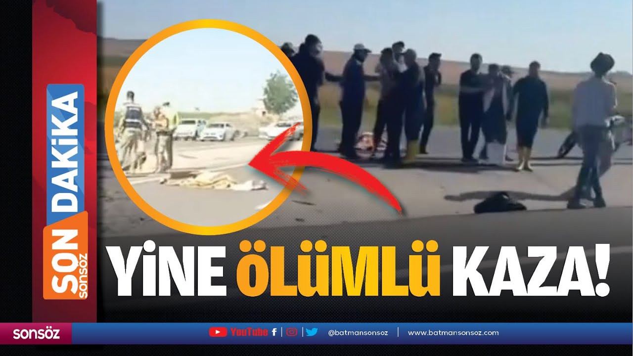Batman &ndash; Bismil yolunda yine &ouml;l&uuml;ml&uuml; kaza