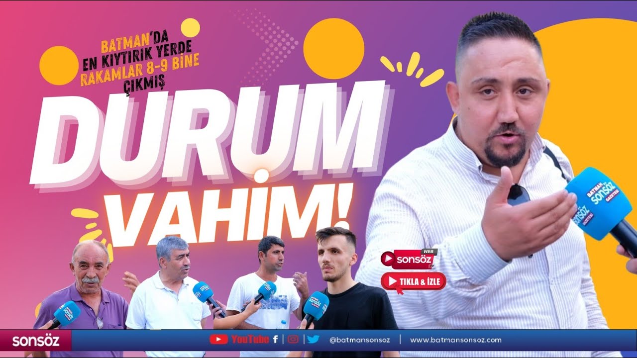 Durum vahim!