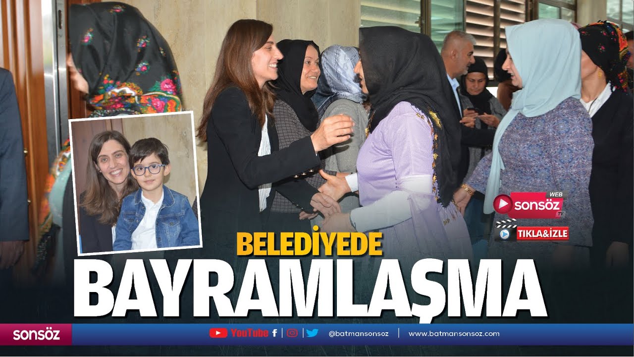 Belediyede bayramlaşma&hellip;