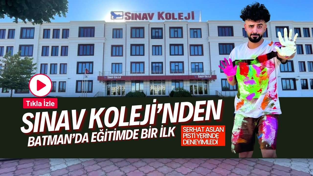 Sınav Koleji&rsquo;nden Batman&rsquo;da eğitimde bir ilk