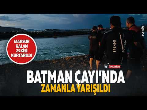 Batman &Ccedil;ayı&rsquo;nda zamanla yarışıldı