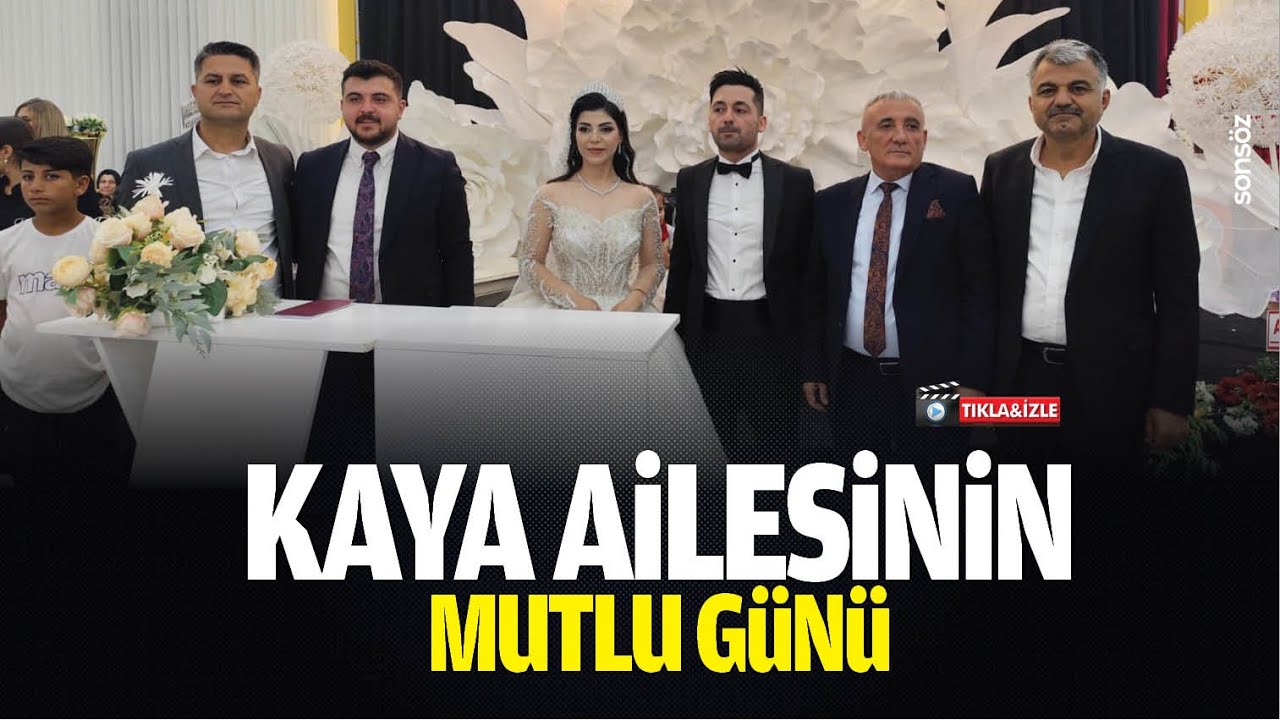 Kaya ailesinin mutlu g&uuml;n&uuml;