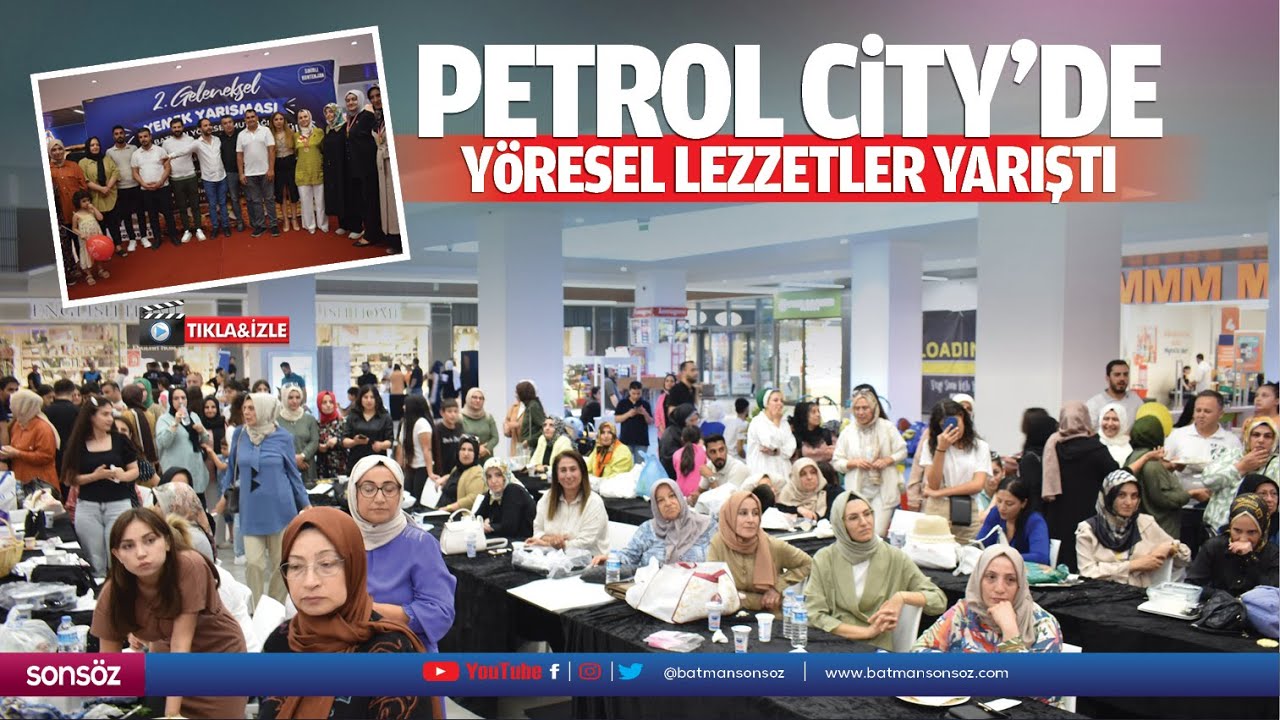 Petrol City&rsquo;de y&ouml;resel lezzetler yarıştı