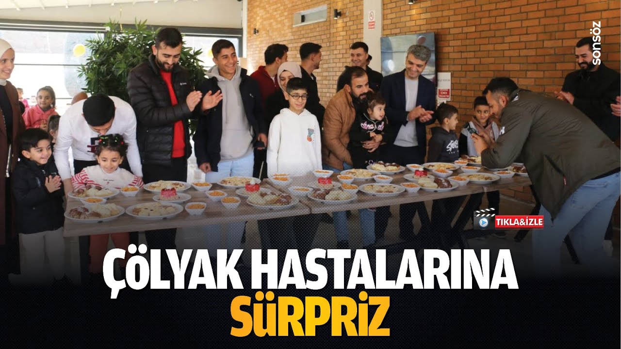 &Ccedil;&ouml;lyak hastalarına s&uuml;rpriz