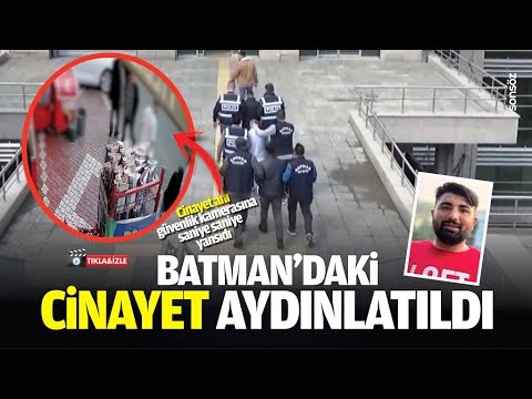 Batman&rsquo;daki cinayet aydınlatıldı