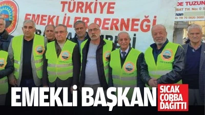 Emekli Başkan sıcak &ccedil;orba dağıttı; &ldquo;Ev kirası 15 bin, emekli maaşı 14 bin&hellip;&rdquo;