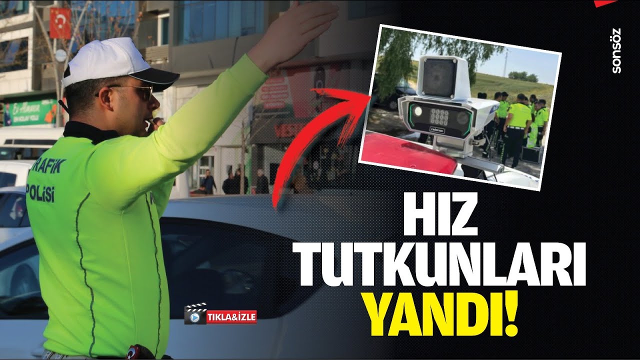 Hız tutkunları yandı!