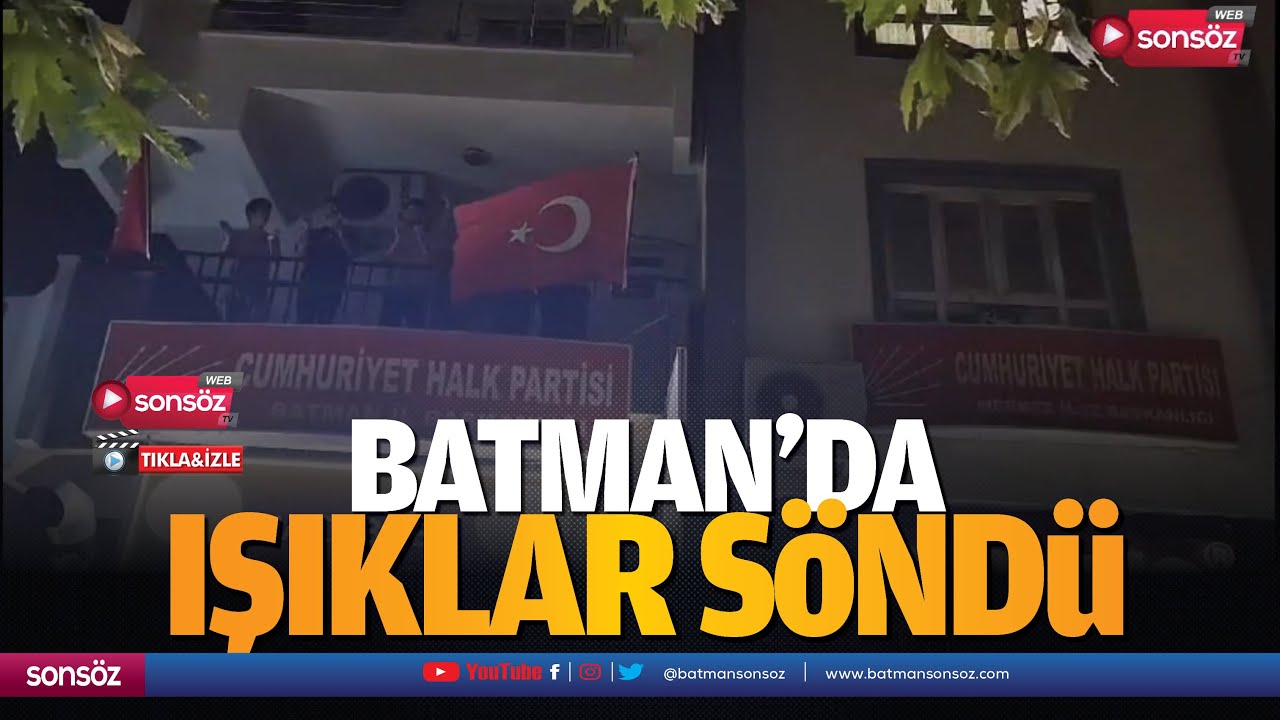 Batman&rsquo;da ışıklar s&ouml;nd&uuml;