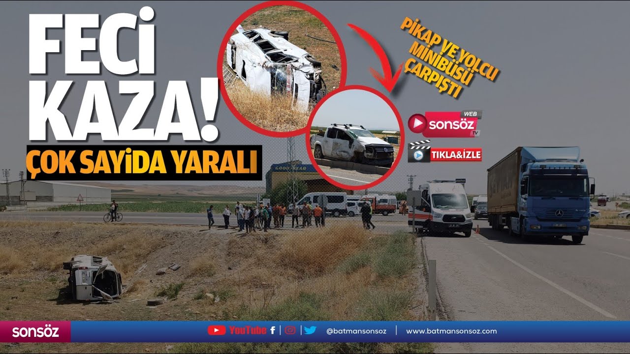 Feci kaza! &Ccedil;ok sayıda yaralı