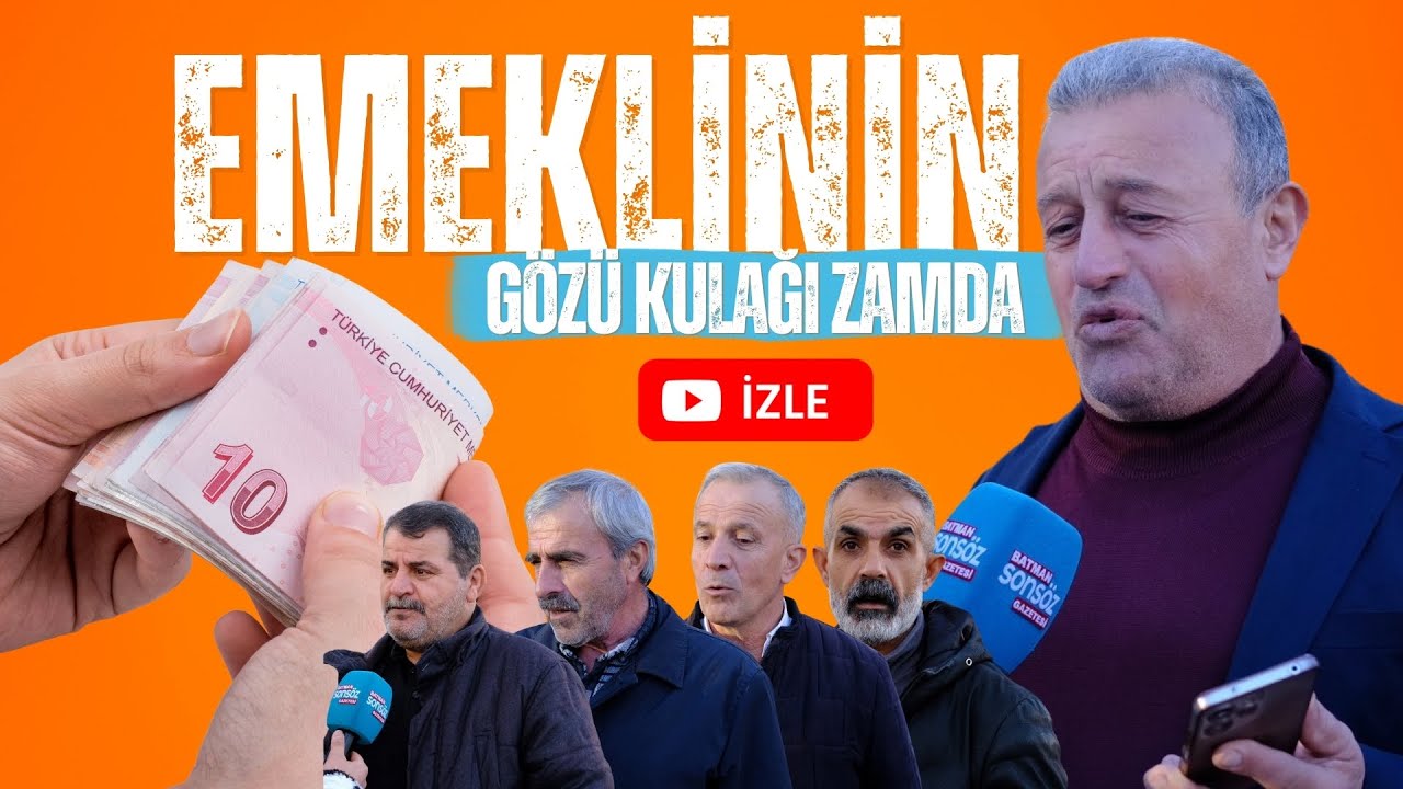 Emeklinin g&ouml;z&uuml; kulağı zamda